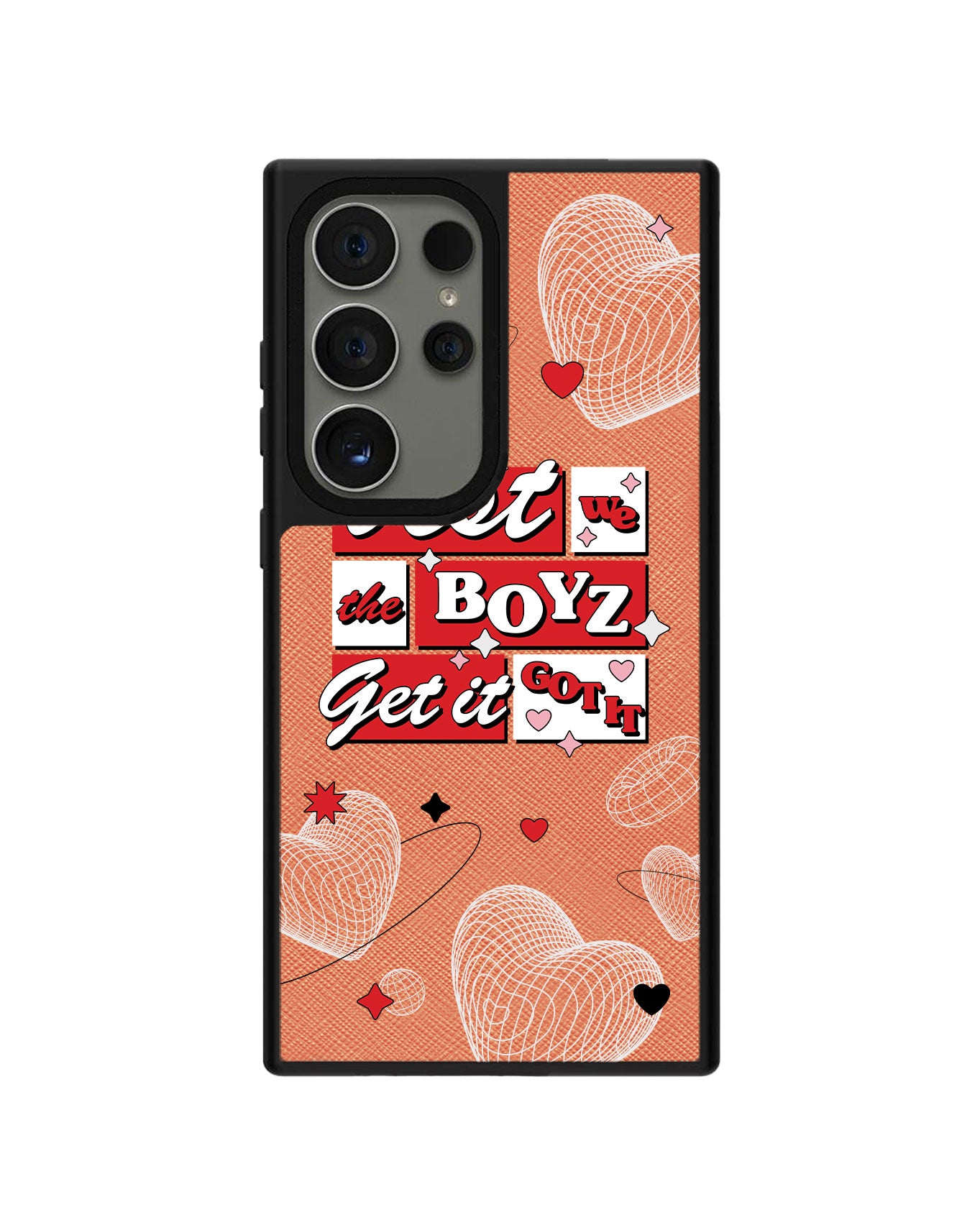 Android Leather Grip Case - The Boyz Get It Got It