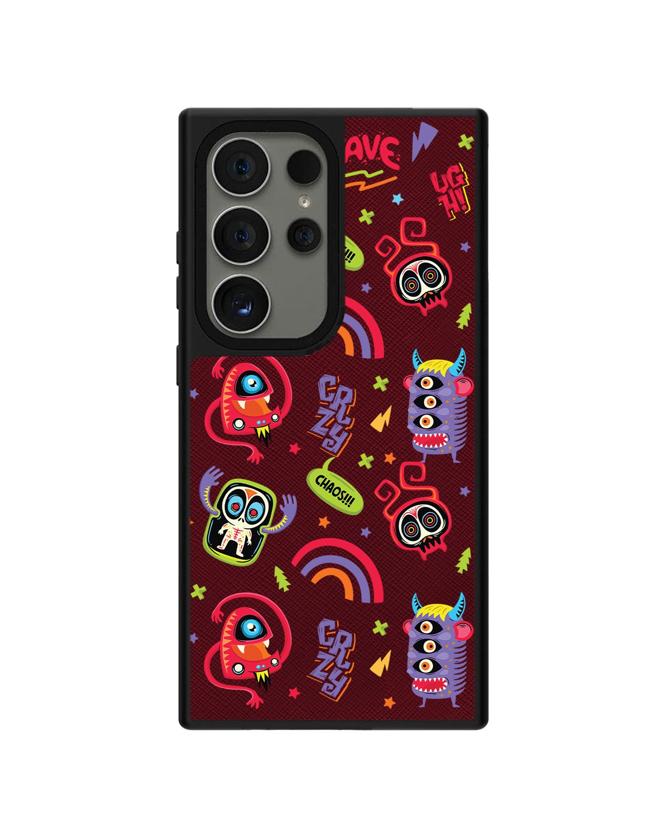 Android Leather Grip Case - Baby Monster