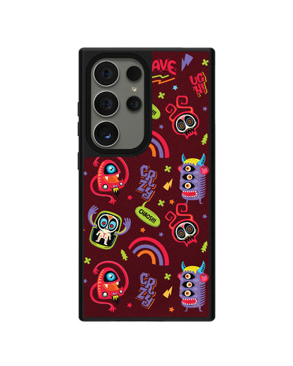 Android Leather Grip - Baby Monster