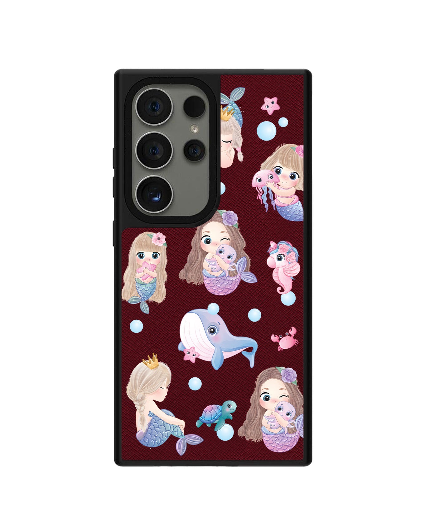 Android Leather Grip Case - Little Mermaid