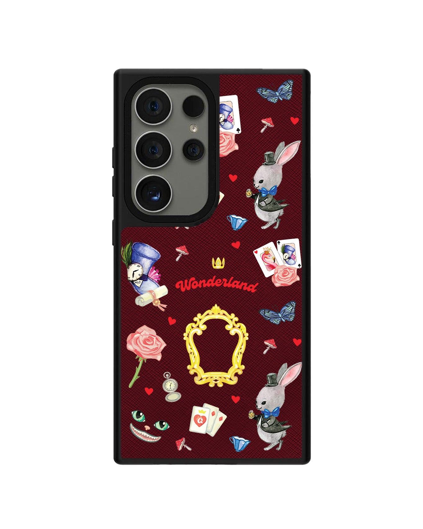 Android Leather Grip Case - Wonderland