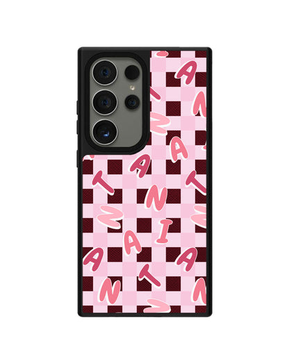 Android Leather Grip - CUSTOM MONOGRAM 3.0 Checkered 1.0