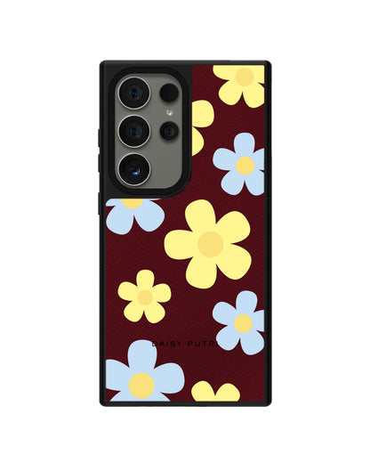 Android Leather Grip - Daisy Skies