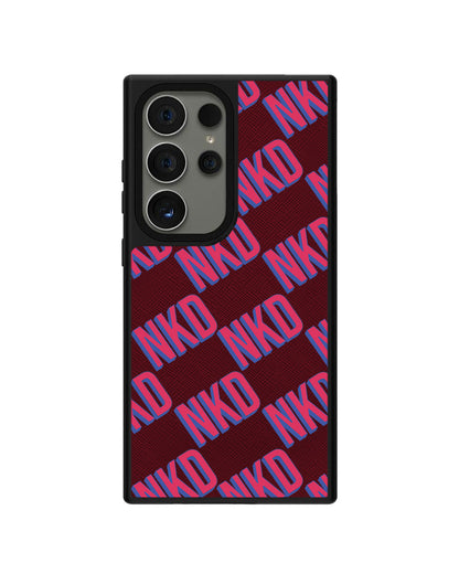 Android Leather Grip - CUSTOM MONOGRAM 3.0 Diagonal Initial 2.0
