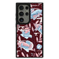 Android Leather Grip Case - Fish & Floral 3.0