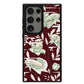 Android Leather Grip Case - Fish & Floral 6.0