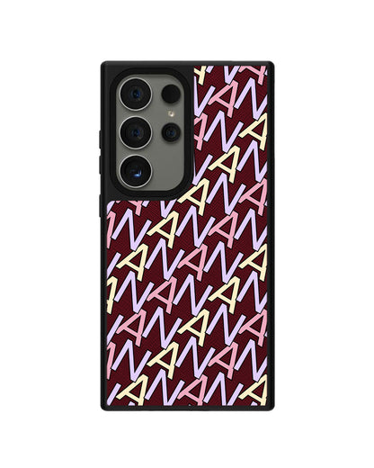 Android Leather Grip - CUSTOM MONOGRAM 3.0 Initial 5.0