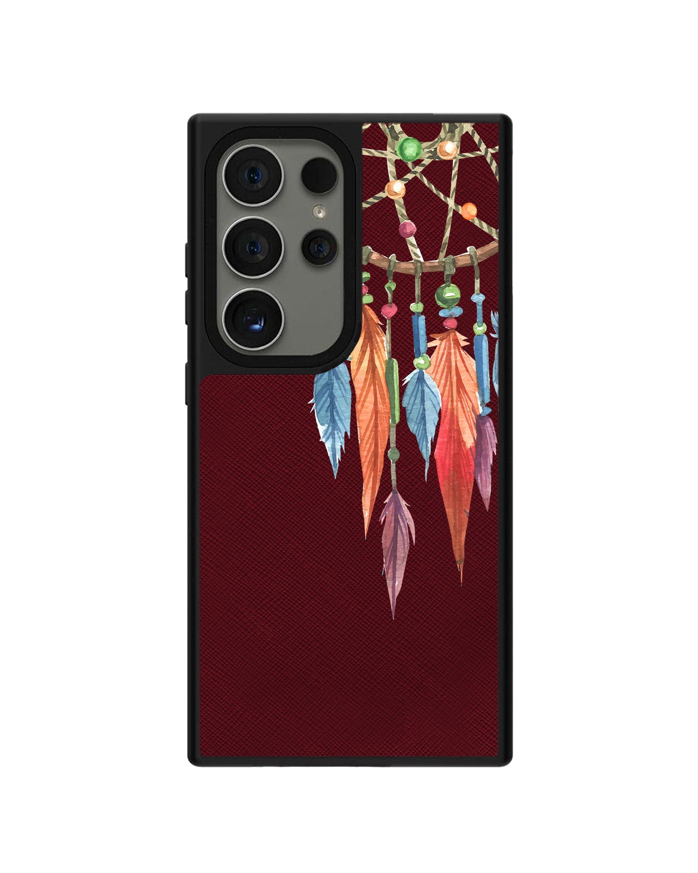 Android Leather Grip Case - Dreamcatcher 1.0