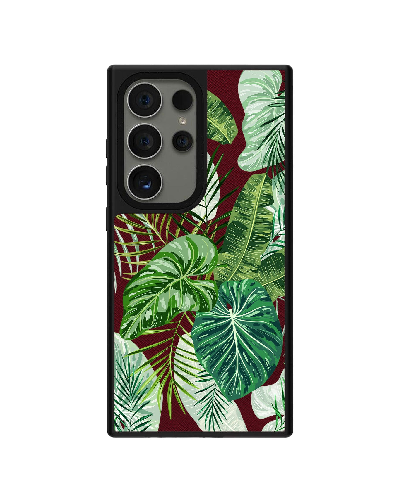 Android Leather Grip Case - Rainforest