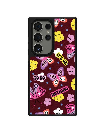 Android Leather Grip - It's OK To Do Nothing