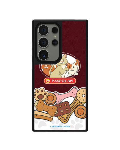 Android Leather Grip - Pawguan Cat