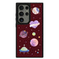 Android Leather Grip Case - Pink Planet