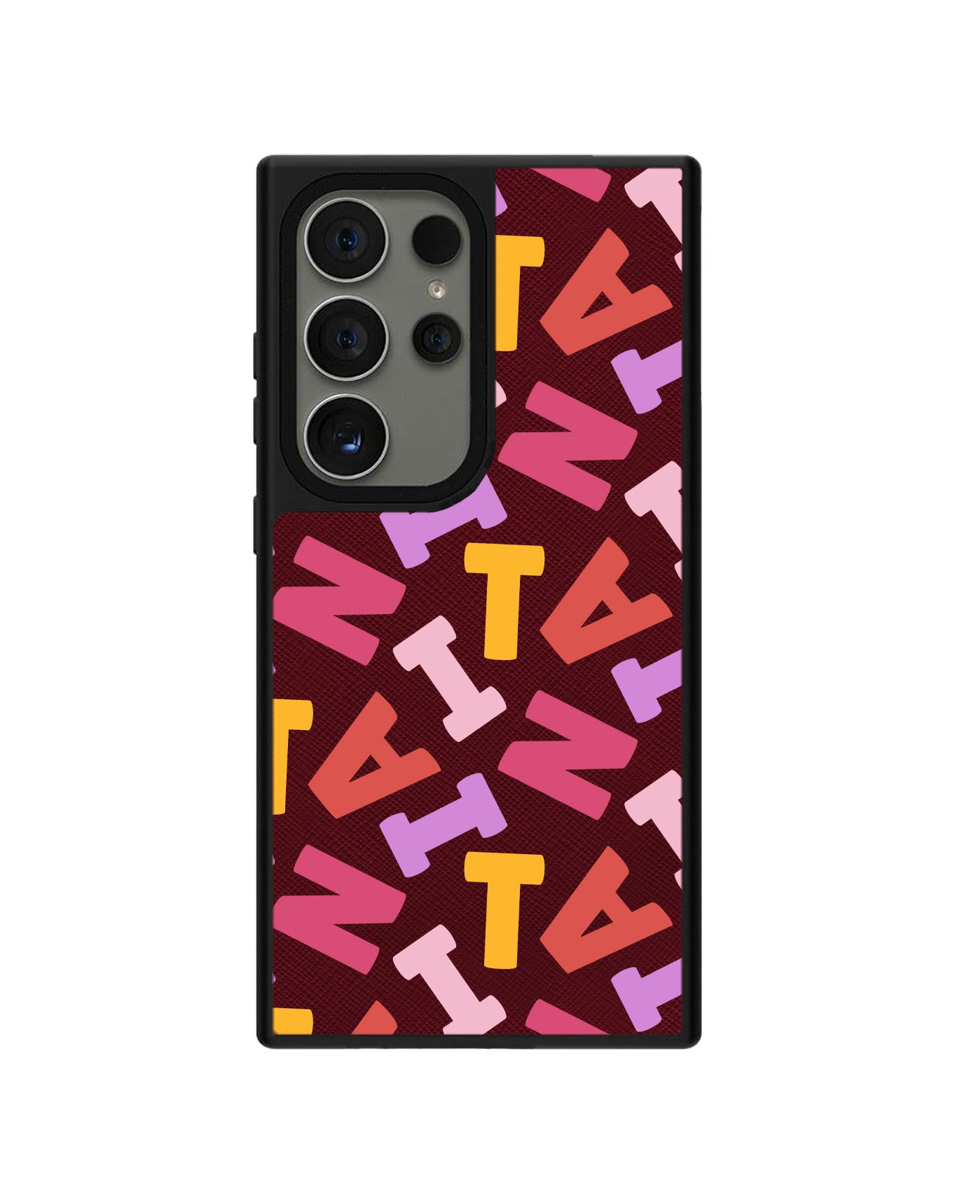 Android Leather Grip - CUSTOM MONOGRAM 3.0 Scattered 1.0