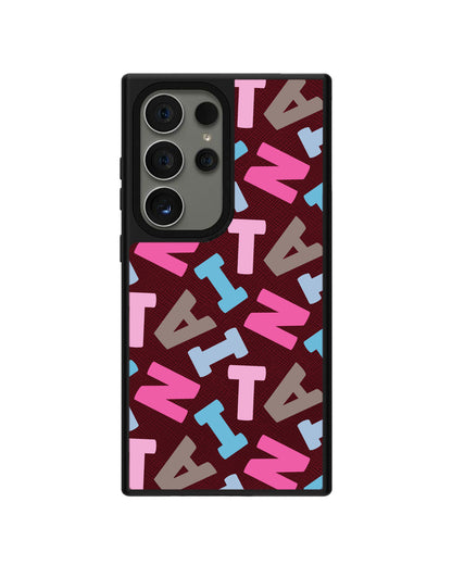Android Leather Grip - CUSTOM MONOGRAM 3.0 Scattered 2.0