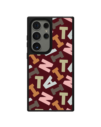 Android Leather Grip - CUSTOM MONOGRAM 3.0 Scattered 4.0