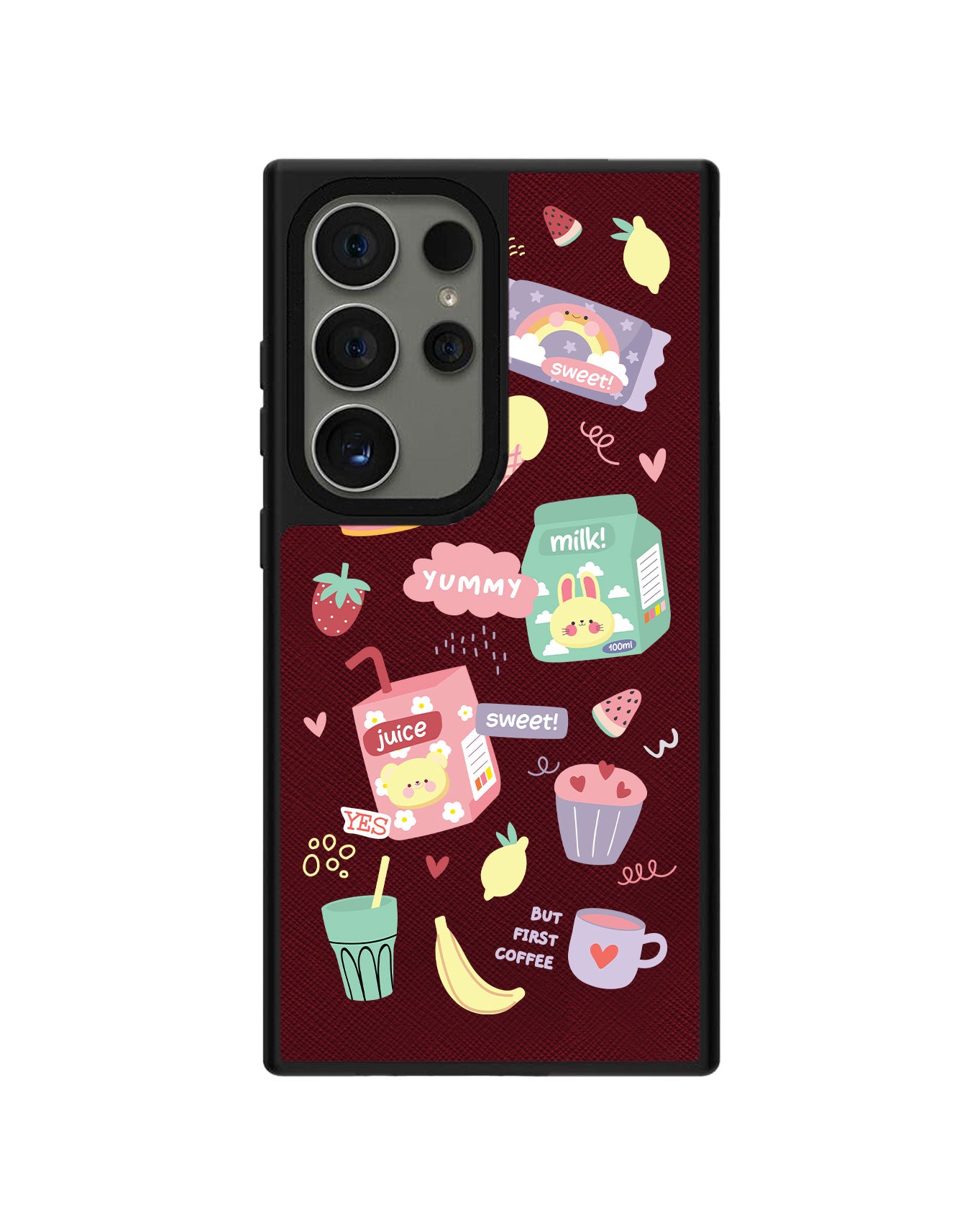 Android Leather Grip Case - Sweet & Yummy