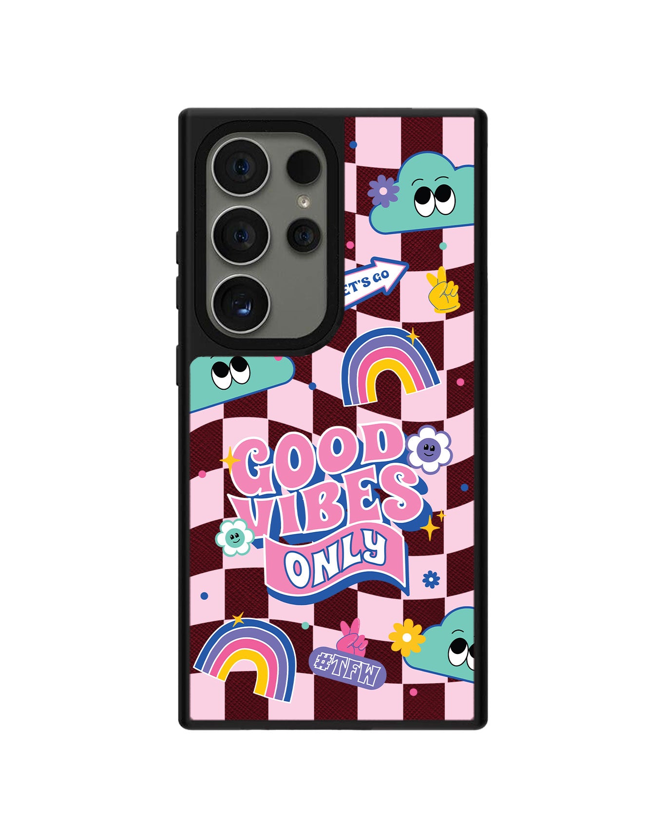 Android Leather Grip Case - TFW (Good Vibes)