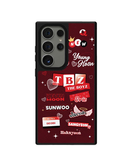 Android Leather Grip Case - The Boyz Members