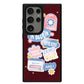 Android Leather Grip Case - Zerobaseone Song Sticker Pack