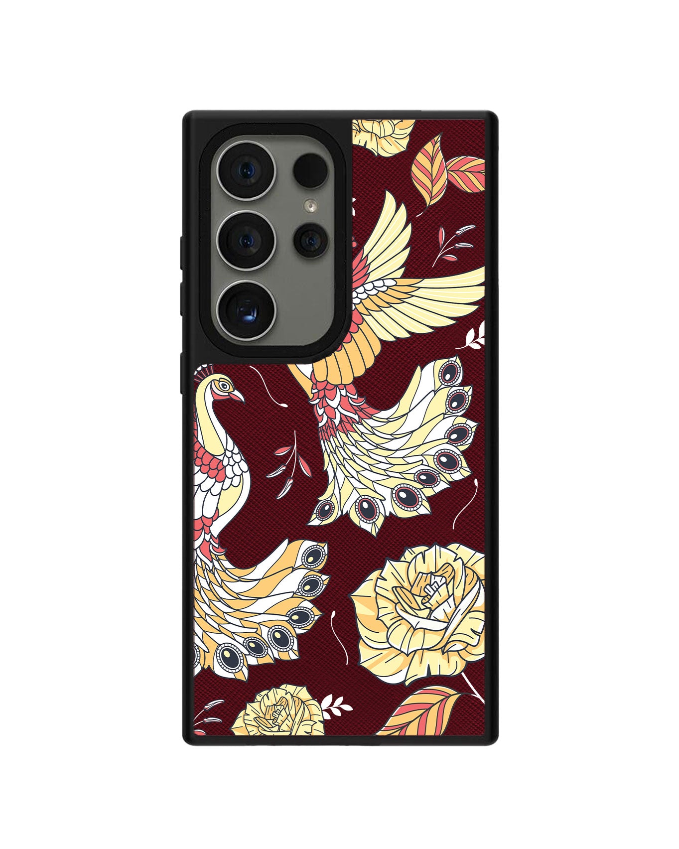 Android Leather Grip Case - Bird of Paradise 5.0