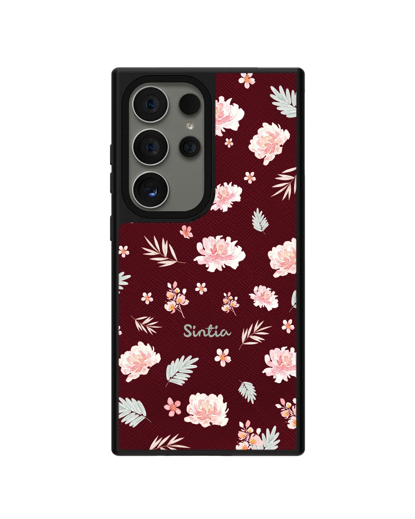 Android Leather Grip Case - Botanical Garden 4.0