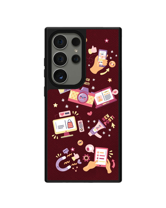 Android Leather Grip - Content Creator