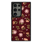 Android Leather Grip Case - Cosmos Flower