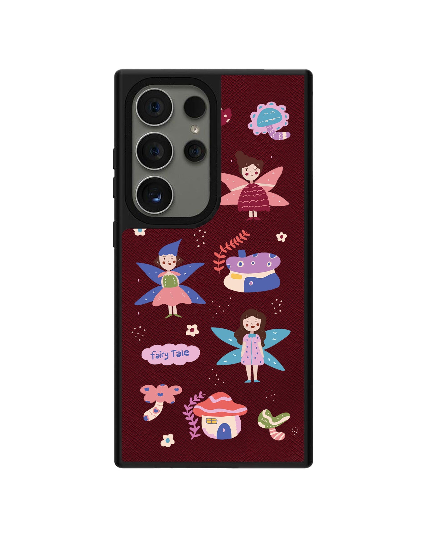 Android Leather Grip Case - Fairytale