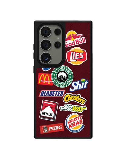 Android Leather Grip - Food Parody