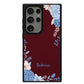 Android Leather Grip Case - Blue Florals