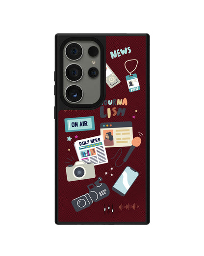 Android Leather Grip - Journalism