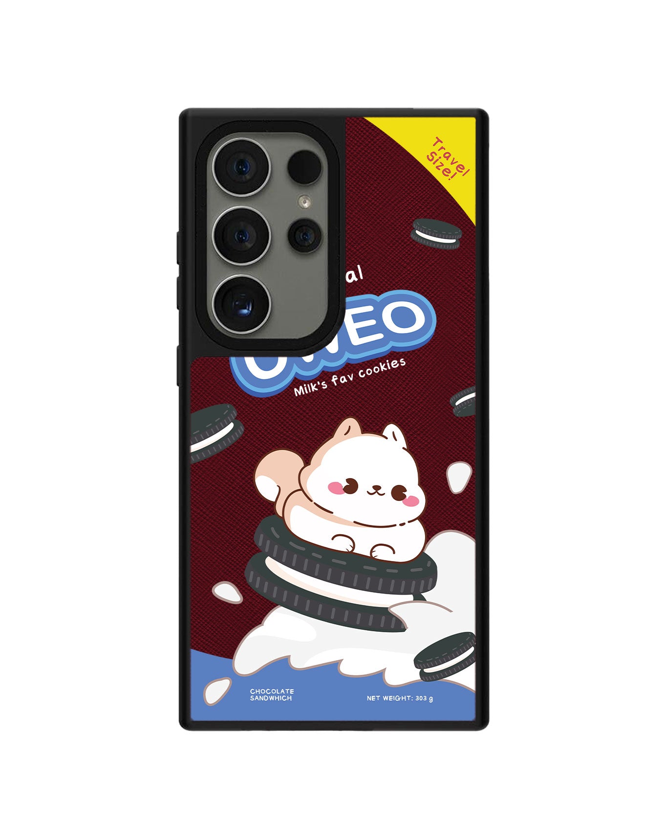 Android Leather Grip Case - Oweo Dog