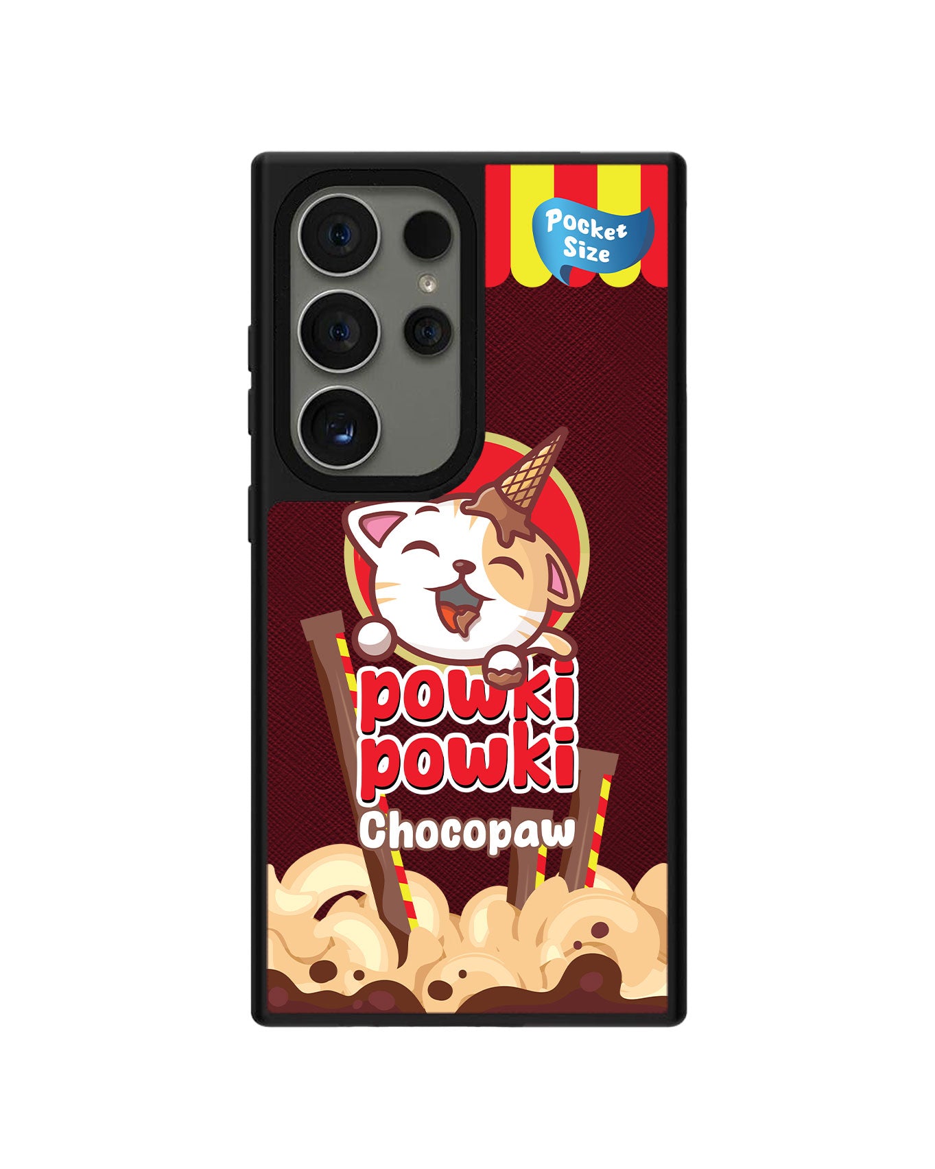 Android Leather Grip Case - Powki Powki