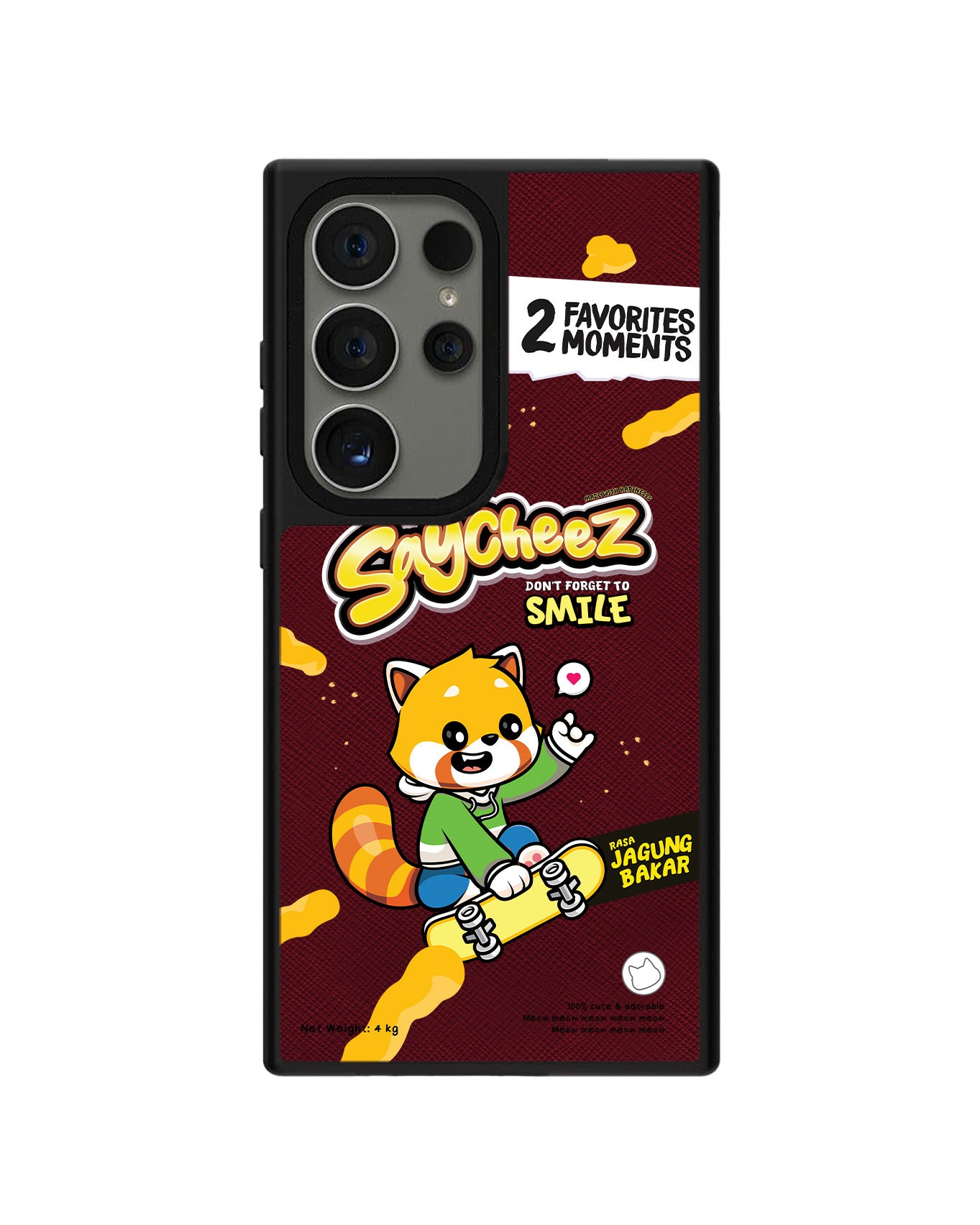 Android Leather Grip Case - Saycheez