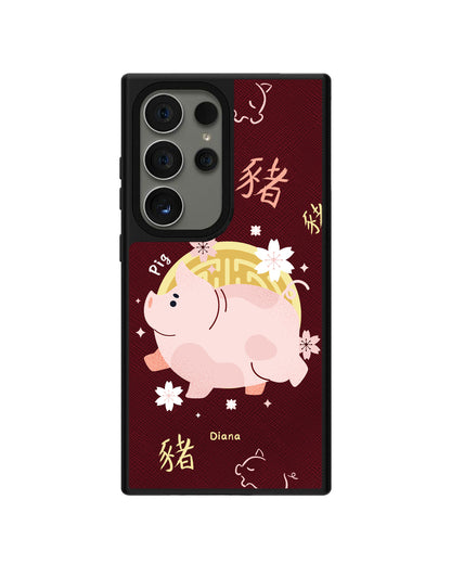 Android Leather Grip - Pig (Shio / Chinese Zodiac)