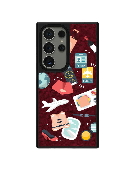 Android Leather Grip - Stewardess or Flight Attendant