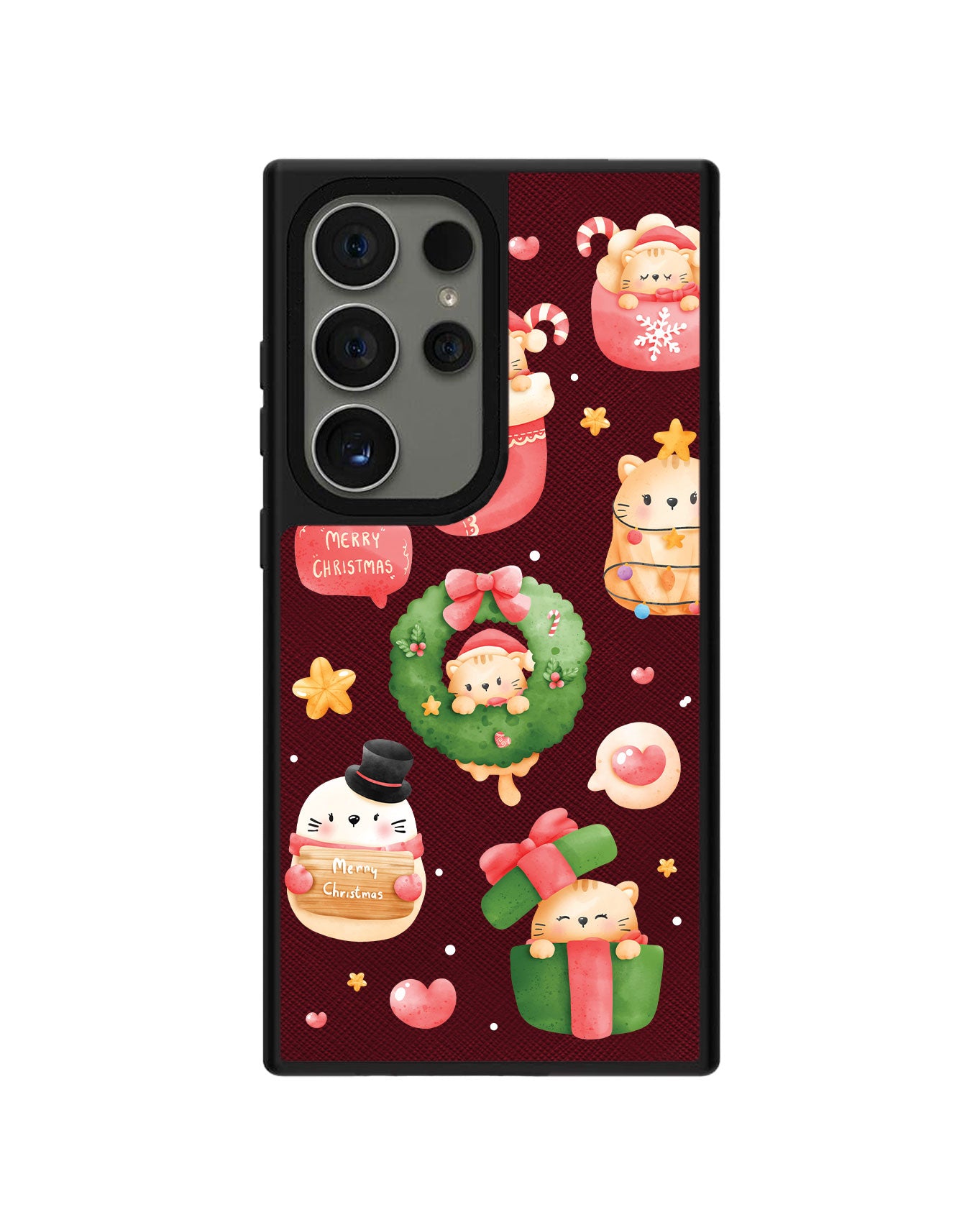 Android Leather Grip Case - Storybook Christmas 1.0