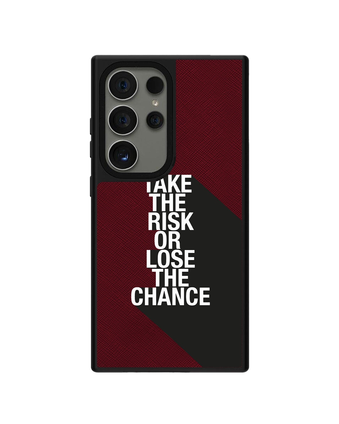 Android Leather Grip Case - Take The Risk