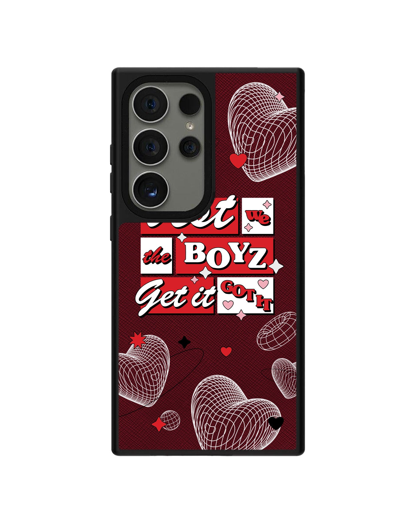 Android Leather Grip Case - The Boyz Get It Got It