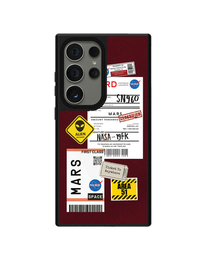 Android Leather Grip - Ticket to Mars