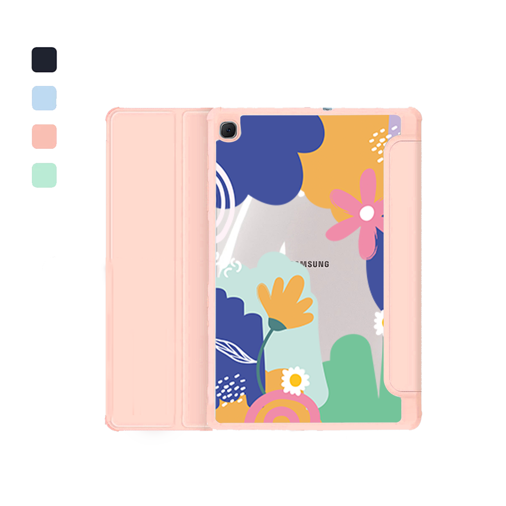 Android Tab Acrylic Flipcover - Abstract Flower 1.0