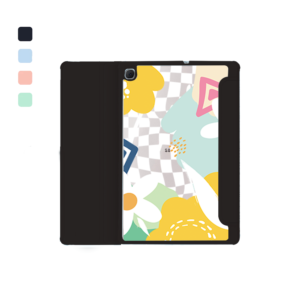 Android Tab Acrylic Flipcover - Abstract Flower 2.0