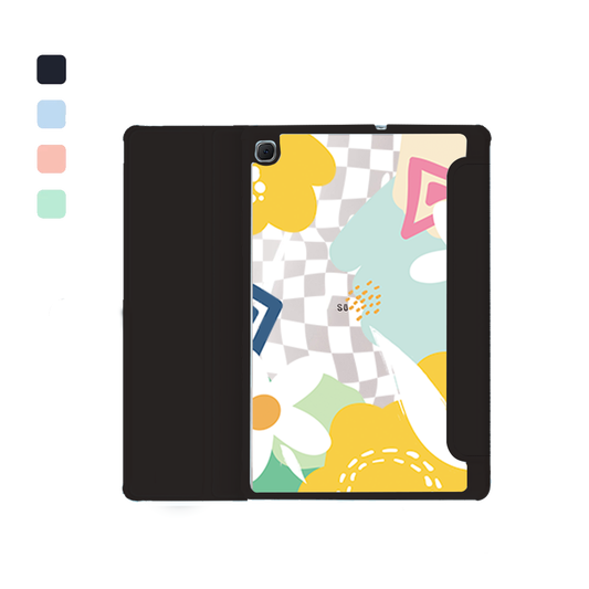 Android Tab Acrylic Flipcover - Abstract Flower 2.0