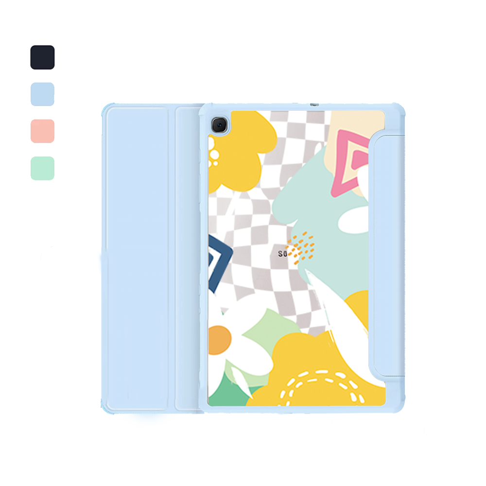 Android Tab Acrylic Flipcover - Abstract Flower 2.0