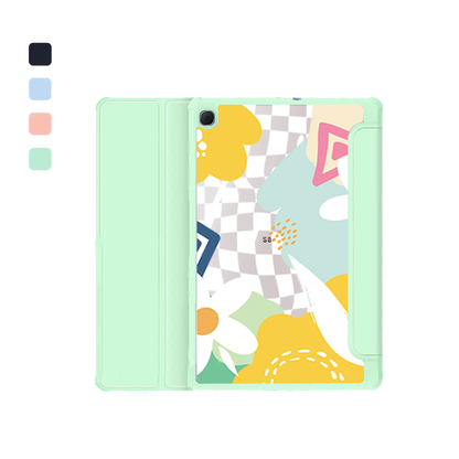 Android Tab Acrylic Flipcover - Abstract Flower 2.0