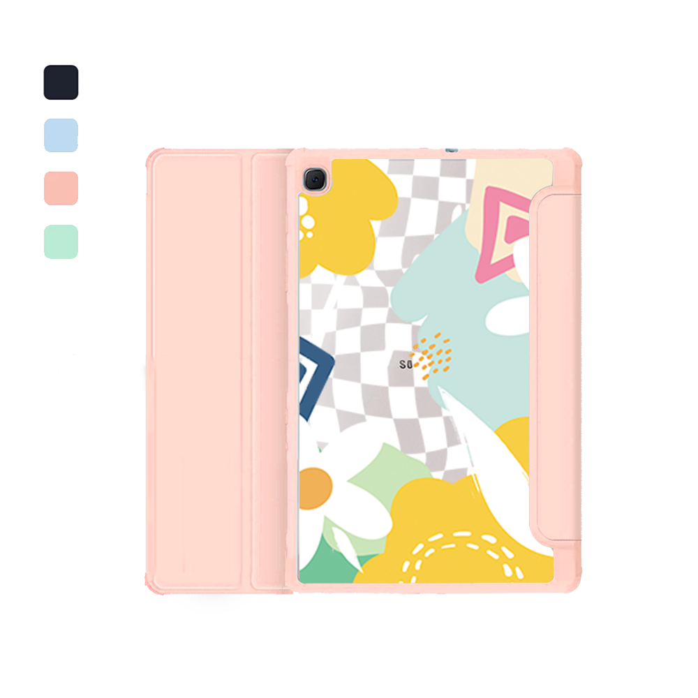 Android Tab Acrylic Flipcover - Abstract Flower 2.0