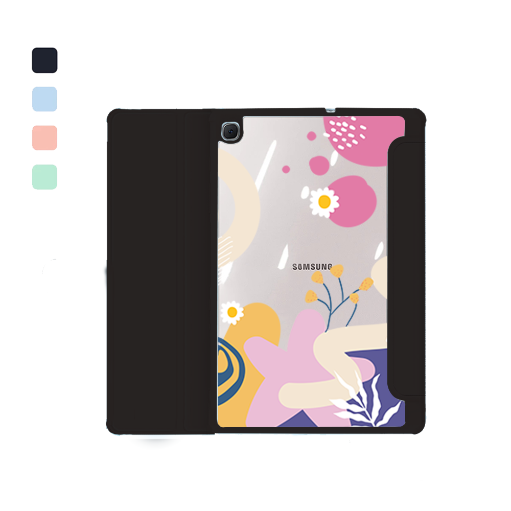 Android Tab Acrylic Flipcover - Abstract Flower 3.0