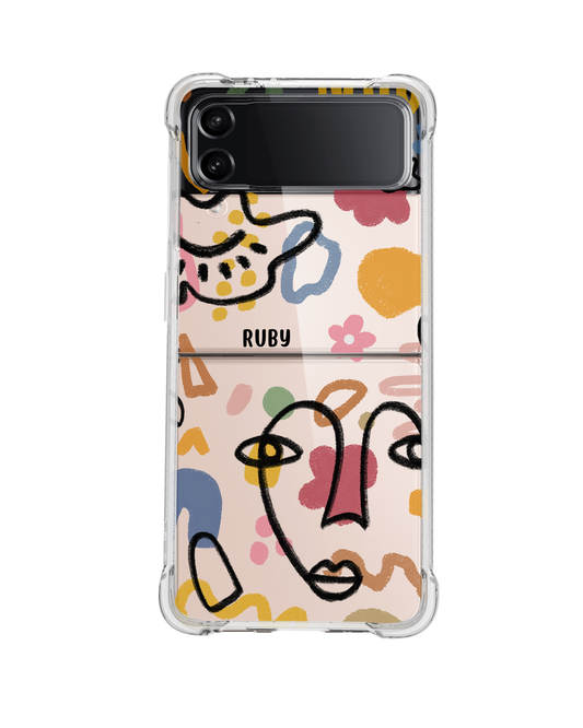 Android Flip / Fold Case - Abstract 4.0