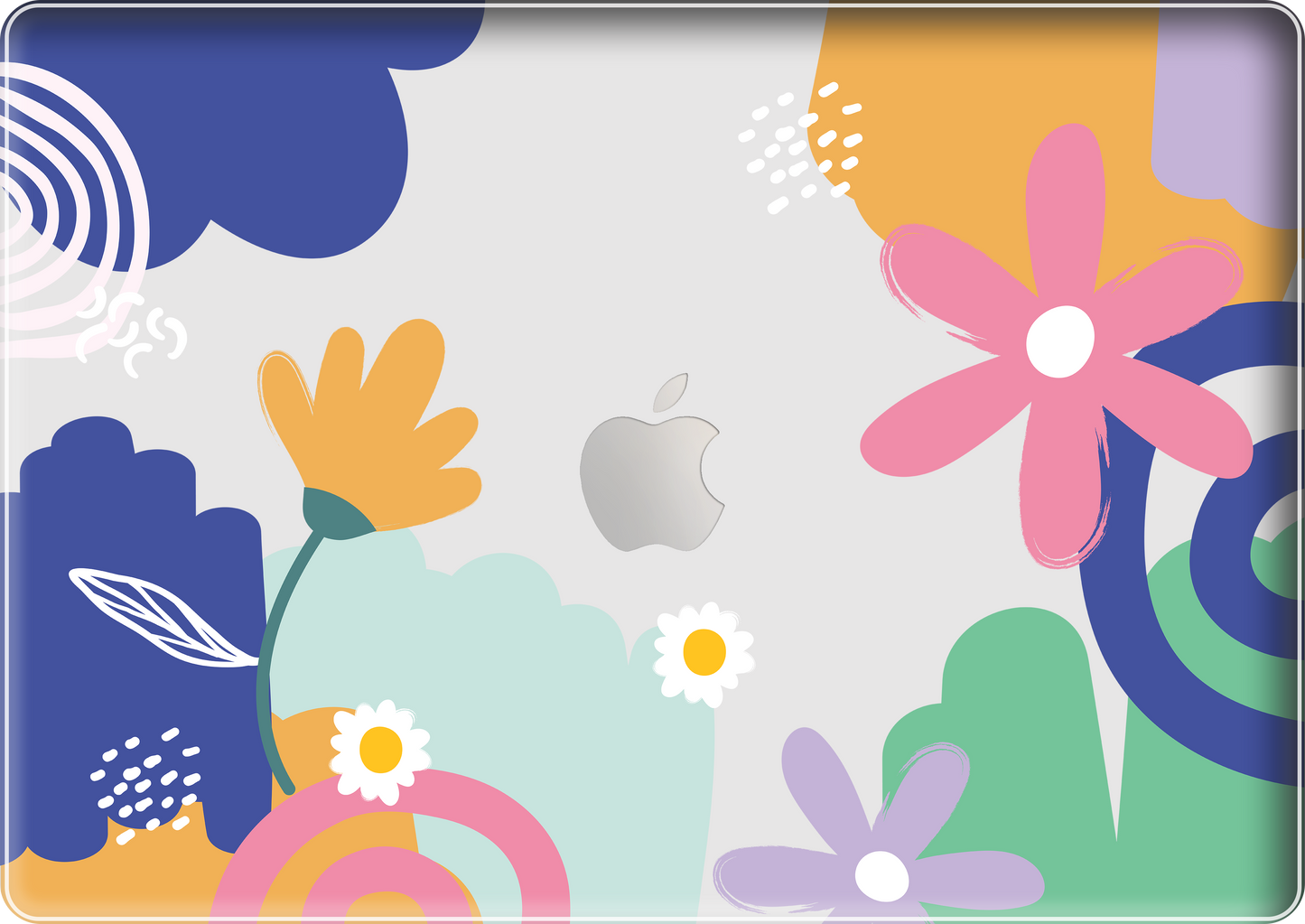 MacBook Snap Case - Abstract Flower 1.0