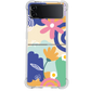 Android Flip / Fold Case - Abstract Flower 1.0